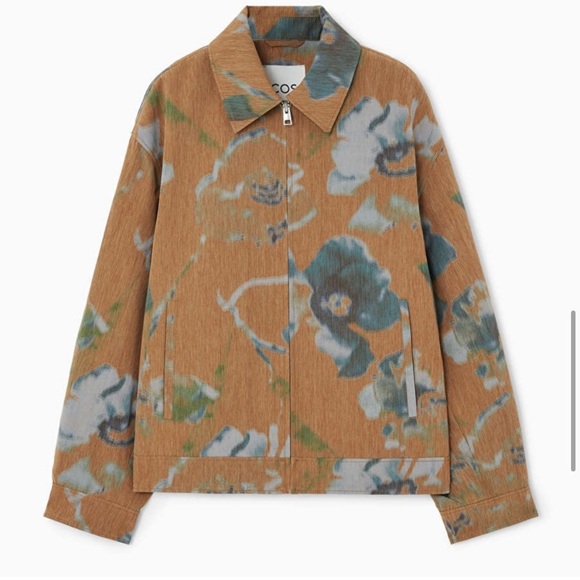 NWT COS Floral Blouson Jacket (This Season!) - Picture 7 of 15
